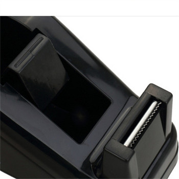 Simple Effective Tape Dispenser Μαύρο Μεγάλα Χαρτικά Αυτοκόλλητη Ταινιοκόφτης Στεγανοποιητική Ταινία Επιτραπέζια Βάση Dispenser Αναλώσιμα γραφείου