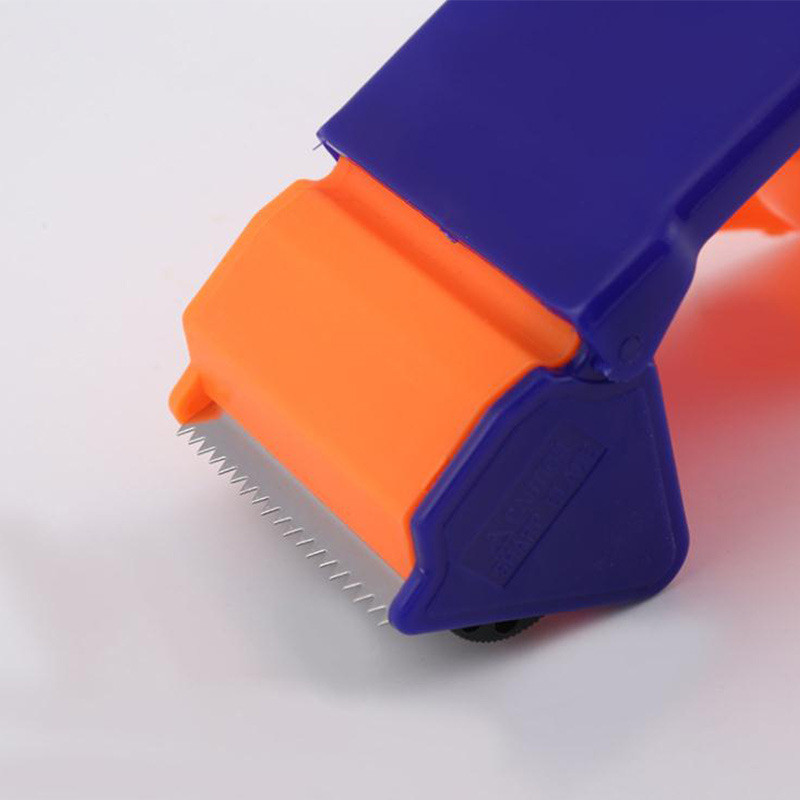 1 bucată, simplu și practic, ambalaj etanș, rolă din plastic, cu lățime de 2 inchi, dispozitiv de tăiere a benzii, accesorii pentru bandă