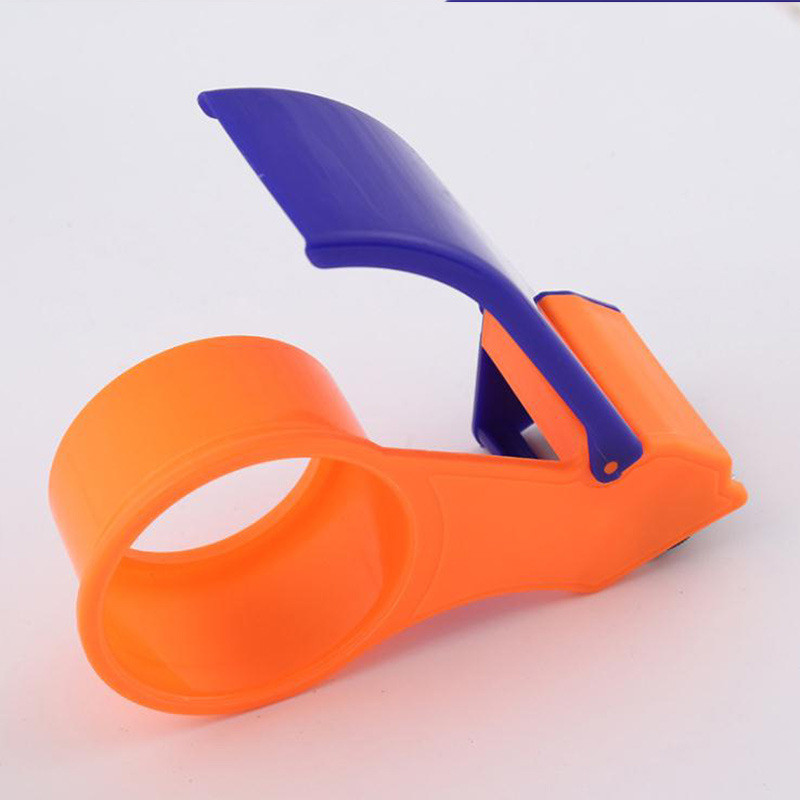 1 bucată, simplu și practic, ambalaj etanș, rolă din plastic, cu lățime de 2 inchi, dispozitiv de tăiere a benzii, accesorii pentru bandă