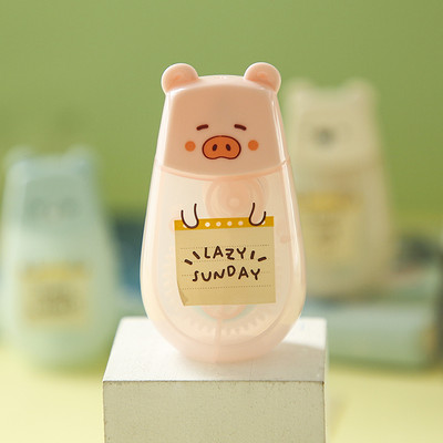 1 komad ljepljive trake sa crtanim životinjama 5 mm * 5 m u roli, dvostrano ljepilo za doziranje za album dnevnik Ured za školu A7066