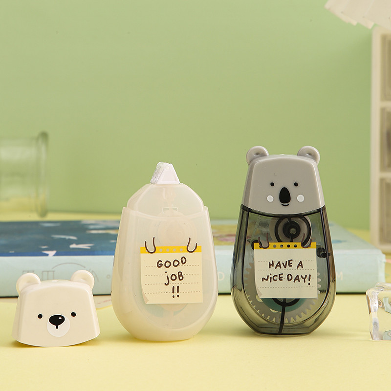 1 komad ljepljive trake sa crtanim životinjama 5 mm * 5 m u roli, dvostrano ljepilo za doziranje za album dnevnik Ured za školu A7066