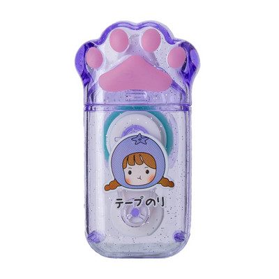 Mr.paper 4 Styles Cute Cat Paws Ταινία διπλής όψης Δημιουργικό καρτούν Πλαστικό λογαριασμό χειρός Φοιτητικό χαρτικά Ταινία διπλής όψης
