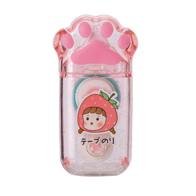 Mr.paper 4 Styles Cute Cat Paws Ταινία διπλής όψης Δημιουργικό καρτούν Πλαστικό λογαριασμό χειρός Φοιτητικό χαρτικά Ταινία διπλής όψης
