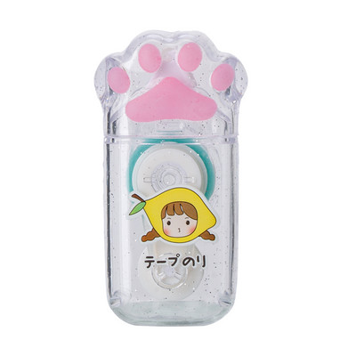Mr.paper 4 Styles Cute Cat Paws Ταινία διπλής όψης Δημιουργικό καρτούν Πλαστικό λογαριασμό χειρός Φοιτητικό χαρτικά Ταινία διπλής όψης