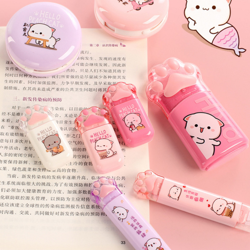 Mr. Paper 3 Style 500cm/kom Kawaii Ljepila za životinje Kreativni slatki mačići Ručni račun Ukrasni papirni materijal Dvostrana ljepljiva traka