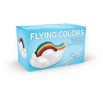 Cartoon Cloud Rainbow Tape Seat Cutter Σχολικά προμήθειες Rainbow Tape Cutter Washi Tape Dispenser Θήκη ταινίας Washi Tape Organizer