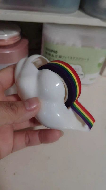 Crtani oblak Rainbow Traka Rezač sjedala Školski pribor Rainbow Rezač trake Washi Traka Dozator Držač trake Organizator Washi trake