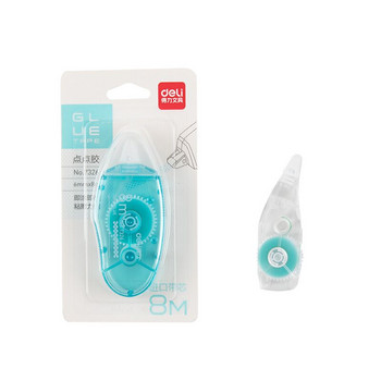 Dimi Creative 6mm*8m Διαφανής Dot Tape Roller Adhesive Glue Dispenser Σχολική Χαρτικά Αξεσουάρ γραφείου