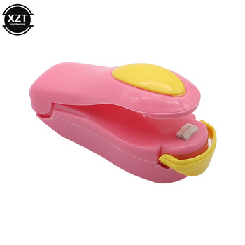 Φορητό Mini Sealer Candy Color Μηχάνημα σφράγισης οικιακής πίεσης με το χέρι για συντήρηση σνακ πλαστικής σακούλας