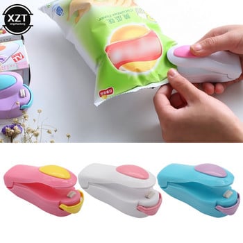 Φορητό Mini Sealer Candy Color Μηχάνημα σφράγισης οικιακής πίεσης με το χέρι για συντήρηση σνακ πλαστικής σακούλας