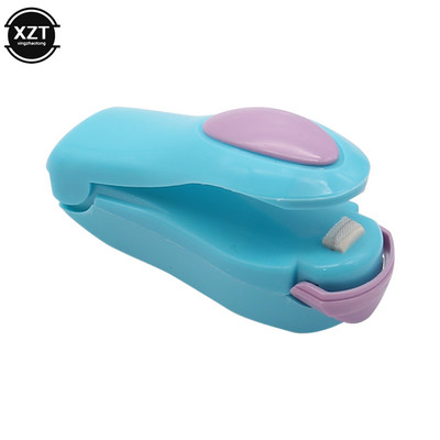 Kaasaskantav minipitser kommivärvi majapidamises kasutatav käsitsi pressitud toidu säilitamise suupistete kilekottide sulgemismasin