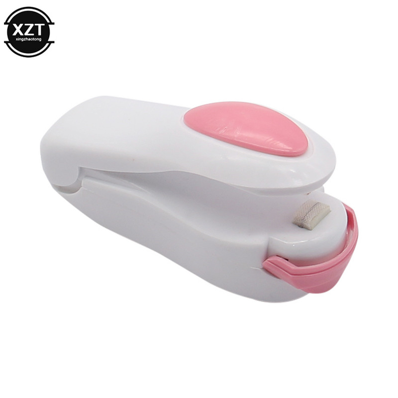 Kaasaskantav minipitser kommivärvi majapidamises kasutatav käsitsi pressitud toidu säilitamise suupistete kilekottide sulgemismasin