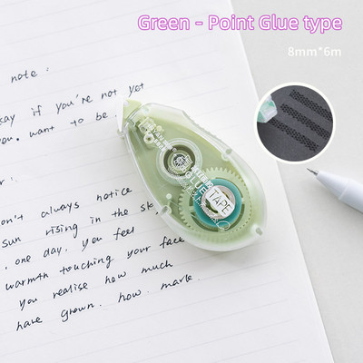 1 komad ljepljive trake 8 mm * 6 m u roli, dvostrano ljepljivo ljepilo za rokovnik, ručni račun, ured, škola A7083
