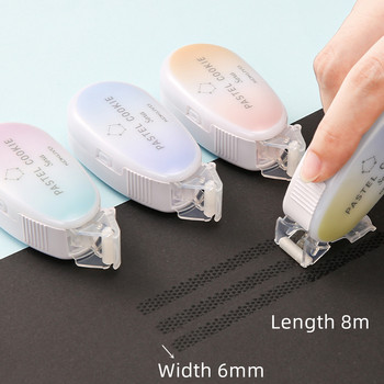 KOKUYO Pastel Cookie Glue Tape 6mm*8m Dot Liner Κόλλα διπλής όψης για άλμπουμ Diary School A7152