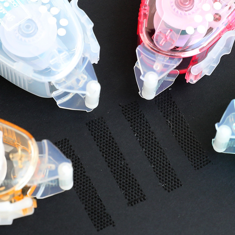 MINKYS 8M prozirna točkasta dvostrana traka za punjenje, valjak, dozator ljepila, školski uredski pribor