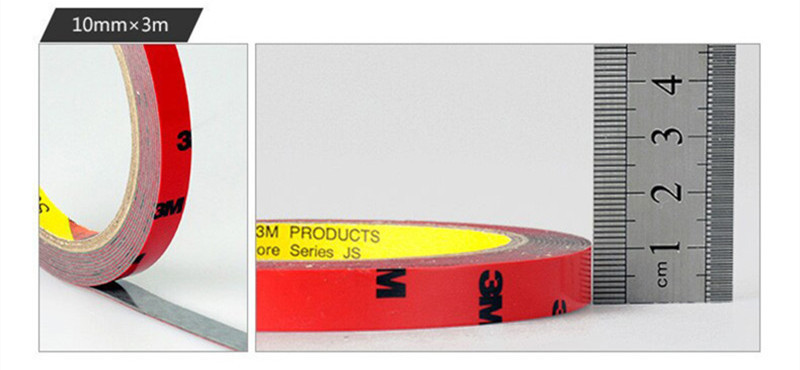 3M Διπλής όψης Ακρυλικό Αφρό Αυτοκόλλητη Ταινία Διπλής Όψης 6/10/15/20/30/40mm Auto Special Puff κόλλα με σφουγγάρι αυτοκόλλητα αυτοκινήτου αυτοκόλλητα στυλ αυτοκινήτου