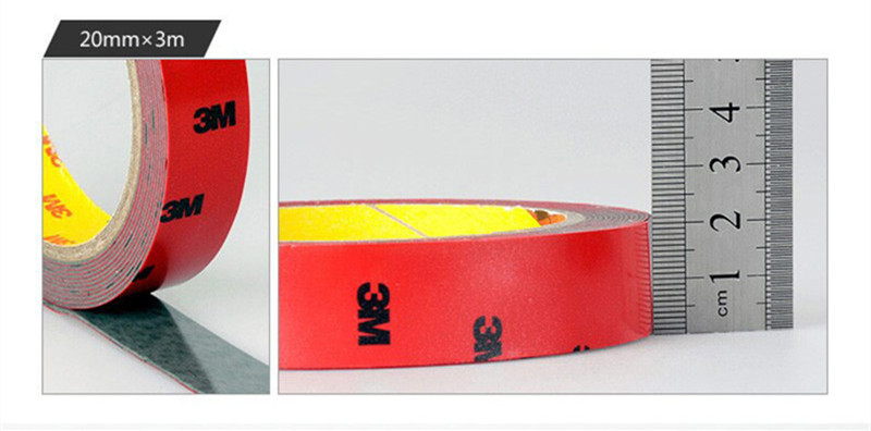 3M Διπλής όψης Ακρυλικό Αφρό Αυτοκόλλητη Ταινία Διπλής Όψης 6/10/15/20/30/40mm Auto Special Puff κόλλα με σφουγγάρι αυτοκόλλητα αυτοκινήτου αυτοκόλλητα στυλ αυτοκινήτου