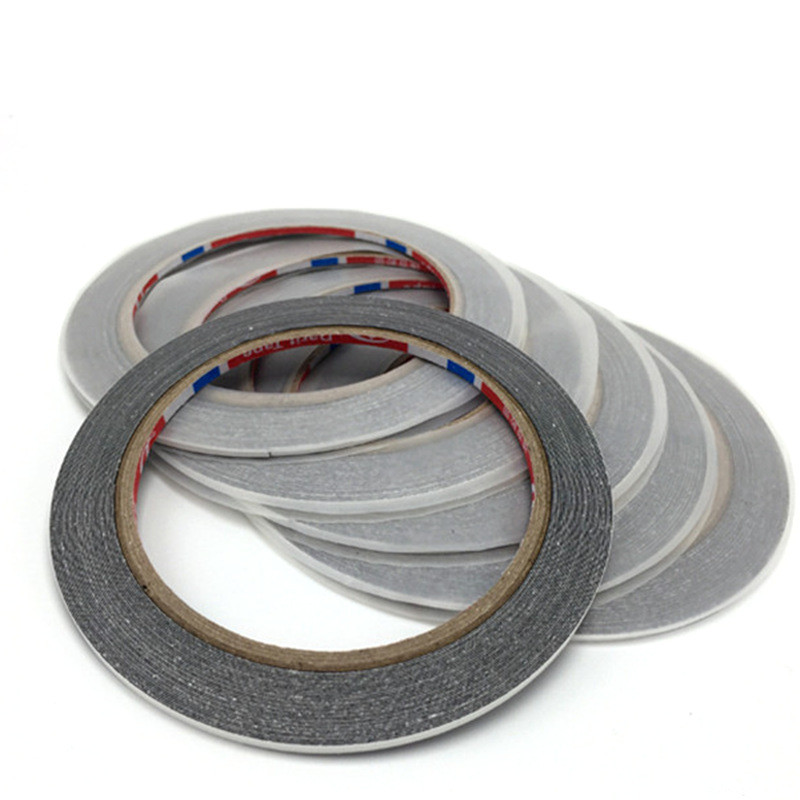 2MM X10m Черна двустранна самозалепваща лента 0,3 mm Лепило за LCD мобилен телефон със сензорен екран Ремонтна лента за мобилен телефон Безплатна доставка