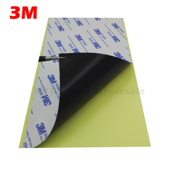 1 лист (100mmx200mm) 3M двустранно залепващ се черен стикер за светлинна маска за ремонт на LCD панел