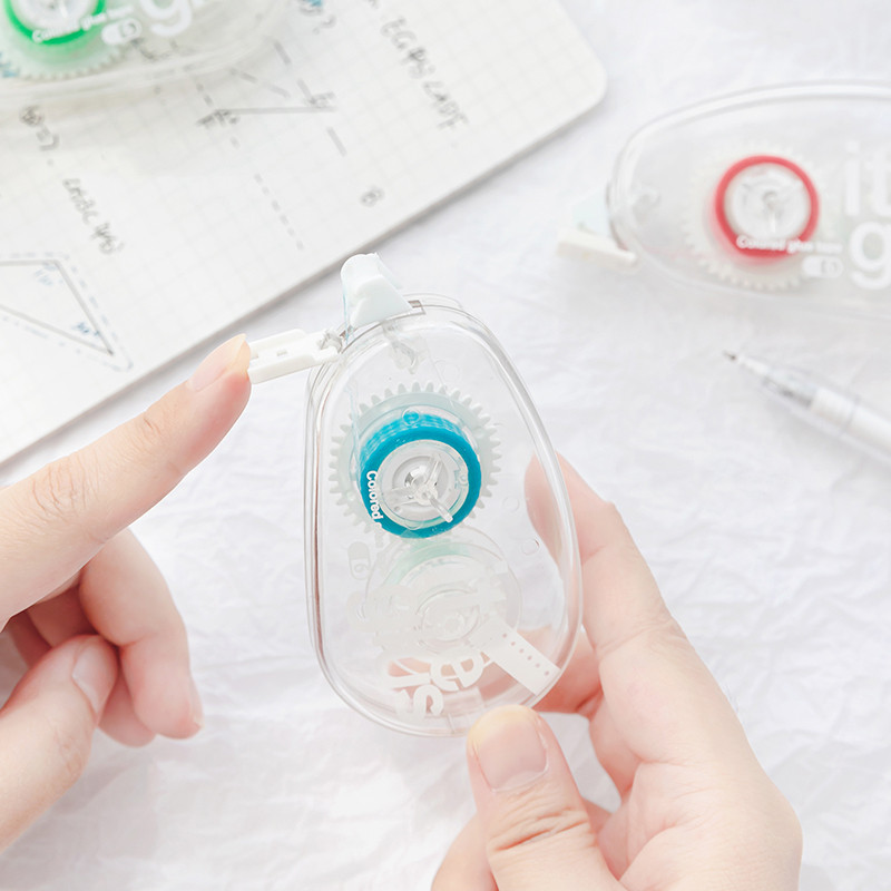 1kom Ljepljiva traka u boji 6mm*6m prozirno dvostrano ljepilo za naljepnice za albume dnevnika DIY papir Uredska škola F7137