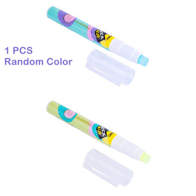 Αυτοκόλλητο ραβδί Kawaii Pen Shape Adhesive Glue Stick with Refill Creative Craft DIY Glue Tape Adhesives Glue Stick for Student Stationery