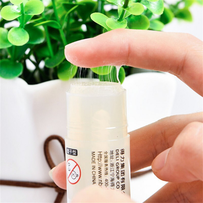 DELI 1τμχ Στερεά κόλλα υψηλού ιξώδους 21 γρ. Μασίφ κόλλα Παιδική χειροτεχνία τάξης γραφείου Κόλλα στερεά κόλλα ραβδί χαρτικά