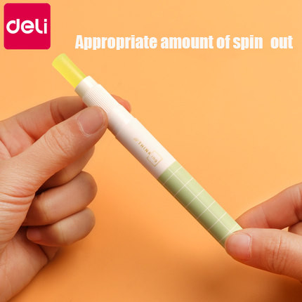 Deli 9629 ACR Creative Replaceable στυλό τύπου Solid Glue Stick Stick Student School