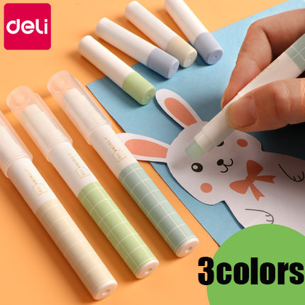 Deli 9629 ACR Creative Replaceable στυλό τύπου Solid Glue Stick Stick Student School