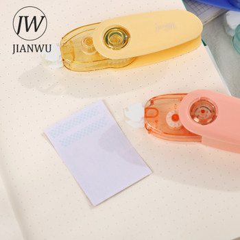 JIANWU 2 бр./компл. 5mm*3m серия Macaron Rotary Dispensing Dynamic Dense Dot Glue Design Glue Creative Направи си сам студентски канцеларски материали