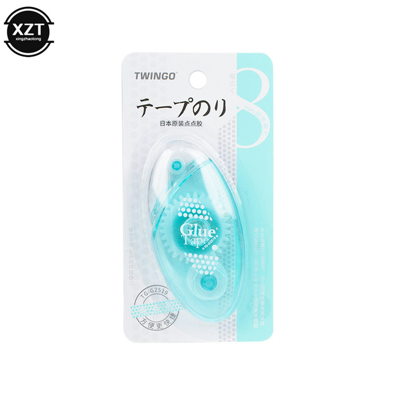 Creative 6MM*8M διαφανής κουκκίδα Διορθωτική ταινία διπλής όψης Roller αυτοκόλλητη κόλλα Σχολική αξεσουάρ γραφικής ύλης