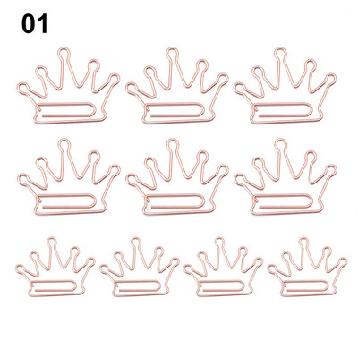 6 vnt / rinkinys tuščiavidurio dizaino metalinis segtuvas Ilgos uodegos spaustukai biuro rankinės knygos aplankas popierius, raštinės reikmenys žuvies segtukas