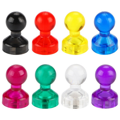 10 τμχ Colorful Magentic Pushpins Ισχυρός μαγνητικός μαγνήτης ψυγείου για γραφείο HX6A
