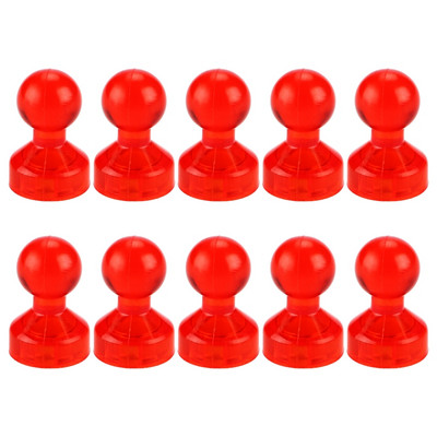 10 τμχ Colorful Magentic Pushpins Ισχυρός μαγνητικός μαγνήτης ψυγείου για γραφείο HX6A