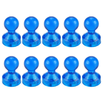 10 τμχ Colorful Magentic Pushpins Ισχυρός μαγνητικός μαγνήτης ψυγείου για γραφείο HX6A