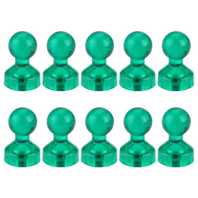 10 τμχ Colorful Magentic Pushpins Ισχυρός μαγνητικός μαγνήτης ψυγείου για γραφείο HX6A
