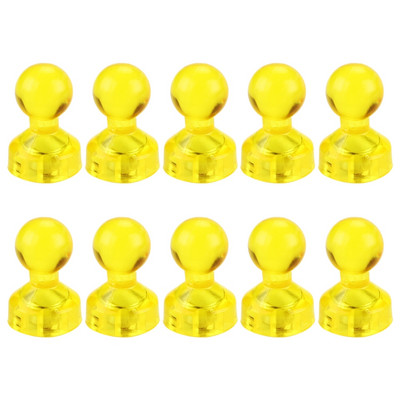 10 τμχ Colorful Magentic Pushpins Ισχυρός μαγνητικός μαγνήτης ψυγείου για γραφείο HX6A