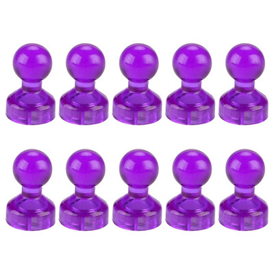 10 τμχ Colorful Magentic Pushpins Ισχυρός μαγνητικός μαγνήτης ψυγείου για γραφείο HX6A