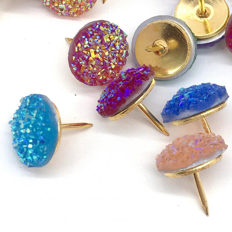 1 komplekt surunõela koos hoiukarbiga Läikiva pinnaga teadetetahvel Joonistusnõel Korktahvel Käsitöö Tähelepanelik thumbtack Kodutarbed