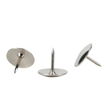 Deli 0020 Pushpin Thumb Tack Push Pins Επινικελωμένο Big Head Nail Cork Διακοσμητικά Γραφεία για το σπίτι Σχολείο Γραφείο