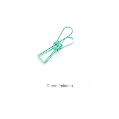 1 gab Cute Kawaii Photo Dekoratīvā Metāla Kvalitātes Saspraudes Saspraudes Galds Biroja piederumi Skolas piederumi Zelts Meln Roze