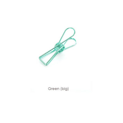 1 gab Cute Kawaii Photo Dekoratīvā Metāla Kvalitātes Saspraudes Saspraudes Galds Biroja piederumi Skolas piederumi Zelts Meln Roze