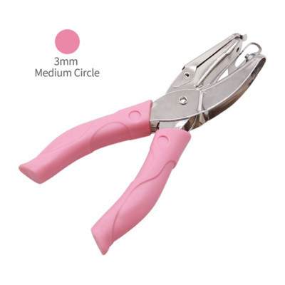 Roktura caurumotājs 1,5 MM/3 MM/5,5 MM/5 MM/6 MM papīra perforators, DIY, brīvo lapu papīra griezējs, viena cauruma perforators albuma izveidei, izslēgts