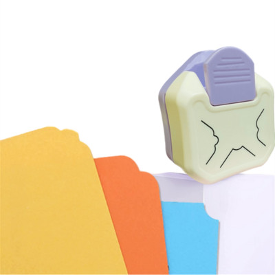 3 u 1 Kutni zaobljeni bušilica za bušenje rupa 4/7/10 mm/skošenje/ljepotan oblik 3-smjerni papir DIY rezač foto kartica Izrada spomenara