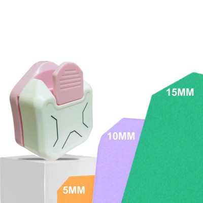 3 u 1 Kutni zaobljeni bušilica za bušenje rupa 4/7/10 mm/skošenje/ljepotan oblik 3-smjerni papir DIY rezač foto kartica Izrada spomenara