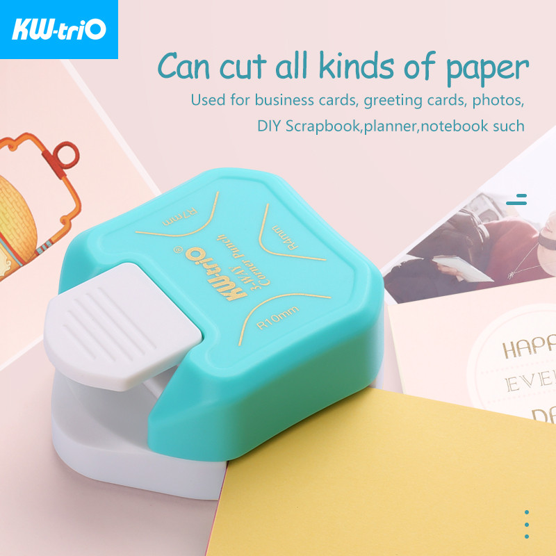 3 u 1 Kutni okrugli izbijač 4 mm - 10 mm Trimer za okrugle kutove za foto planer kartice Rezač papira