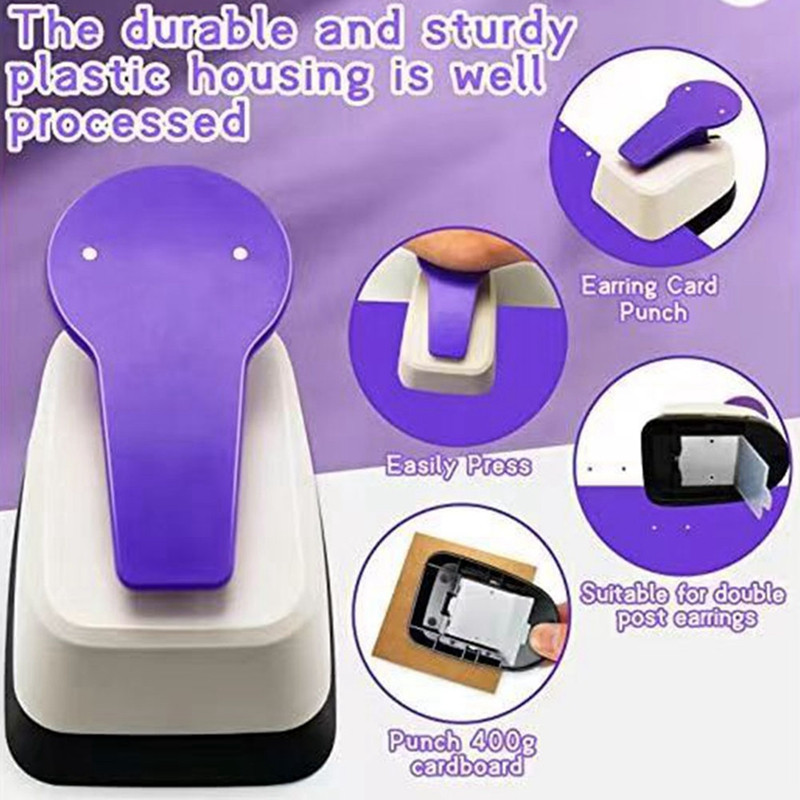 Bušilica za kartice za naušnice Bušilica za rupe za naušnice za dupli stup Bušilica ručna bušilica ručne izrade