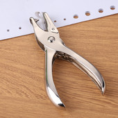 Popieriaus skylių perforatorius 3 mm / 6 mm apvalus vienos skylės perforatorius, skirtas „pasidaryk pats“ Scrapbooking Laisvų lapų popieriaus pjaustytuvo įrankis Rankinis metalinis perforatorius