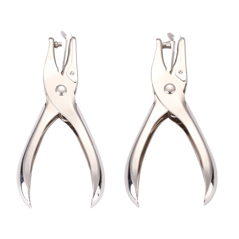 Popieriaus skylių perforatorius 3 mm / 6 mm apvalus vienos skylės perforatorius, skirtas „pasidaryk pats“ Scrapbooking Laisvų lapų popieriaus pjaustytuvo įrankis Rankinis metalinis perforatorius