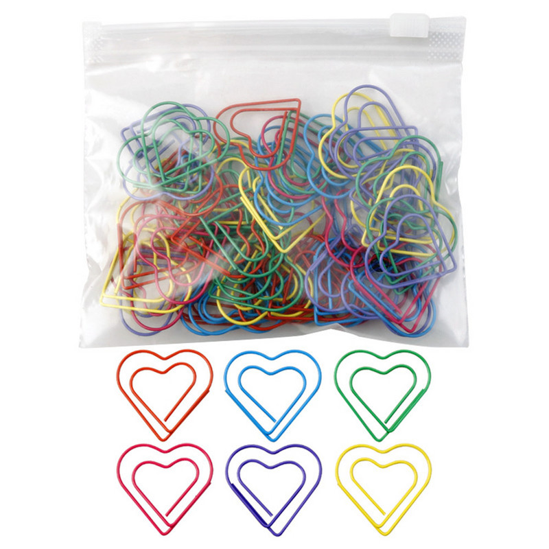 60Pcs/bag Kawaii crtani spajalice za papir mačka pas kost stopala ruka Escolar knjižne oznake foto podsjetnik za ulaznice kopča papirnati pribor školski pribor