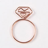 10 kom. Ružičasto zlatne spajalice za papir Alati za planiranje oznaka Alati za spomenare Memo spajalica Metalna spajalica za vezivo